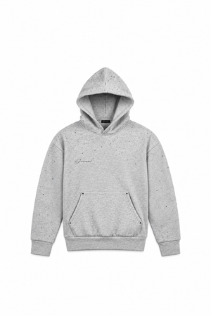 GREY DIAMOND HOODIE