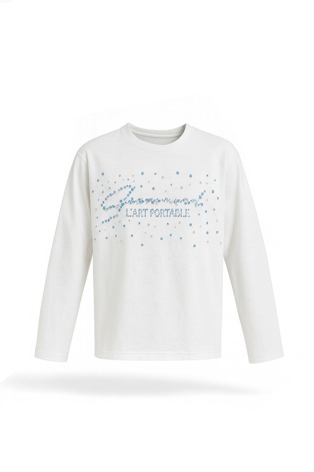 MIXED BLUE PEARL LONGSLEEVE
