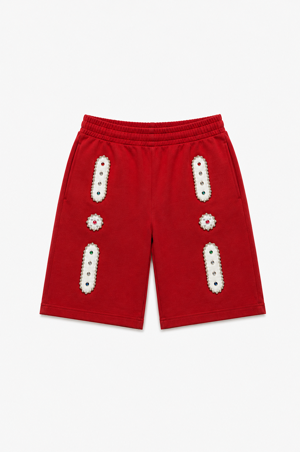 STUDDED RUBY SHORTS