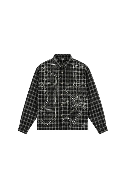 RHINESTONE FLANNEL