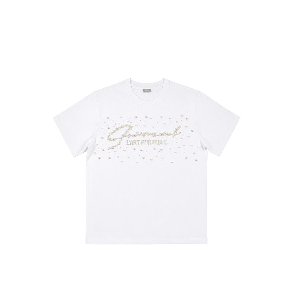 WHITE PEARL T-SHIRT