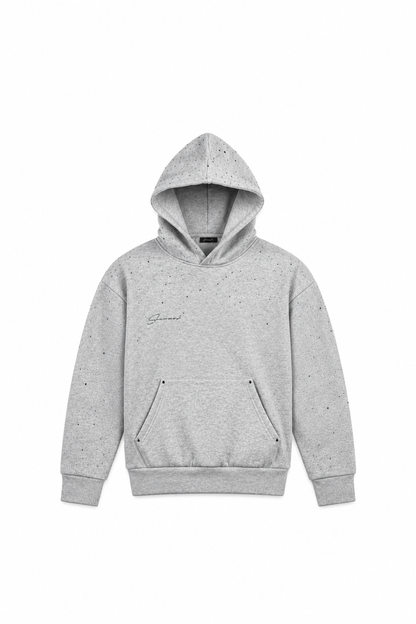 GREY DIAMOND HOODIE