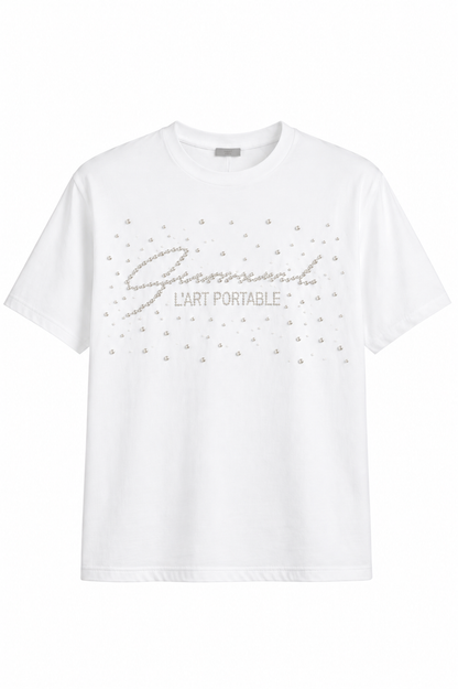 WHITE PEARL T-SHIRT