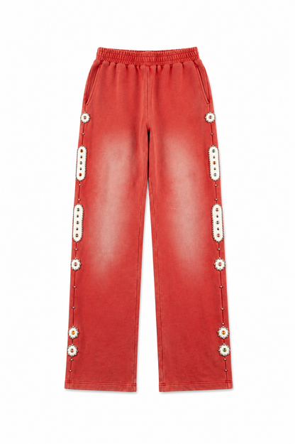 STUDDED RUBY PANTS