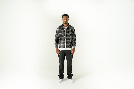 RHINESTONE FLANNEL