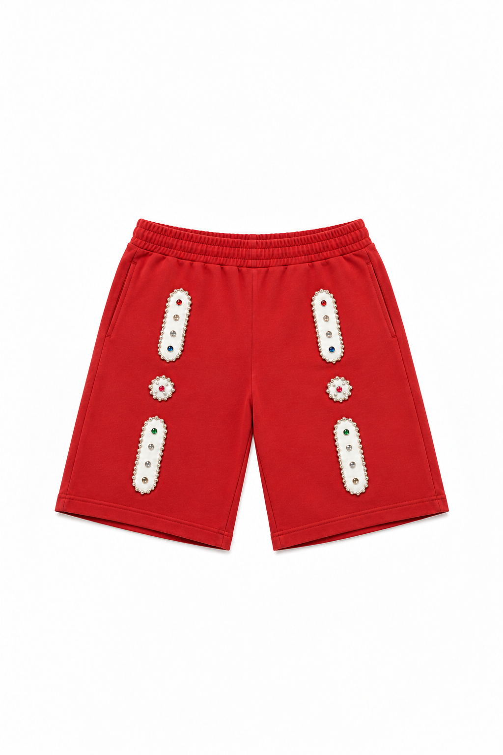 STUDDED RUBY SHORTS