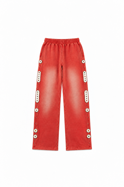 STUDDED RUBY PANTS