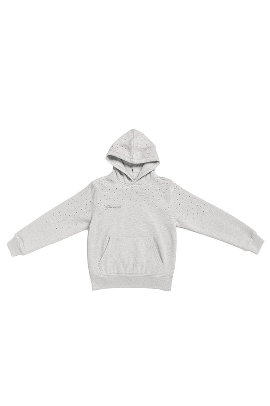 GREY DIAMOND HOODIE